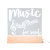 Music Soul Light Up Acrylic