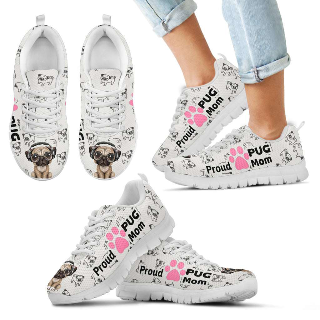 Pug & Music Kid's Sneakers