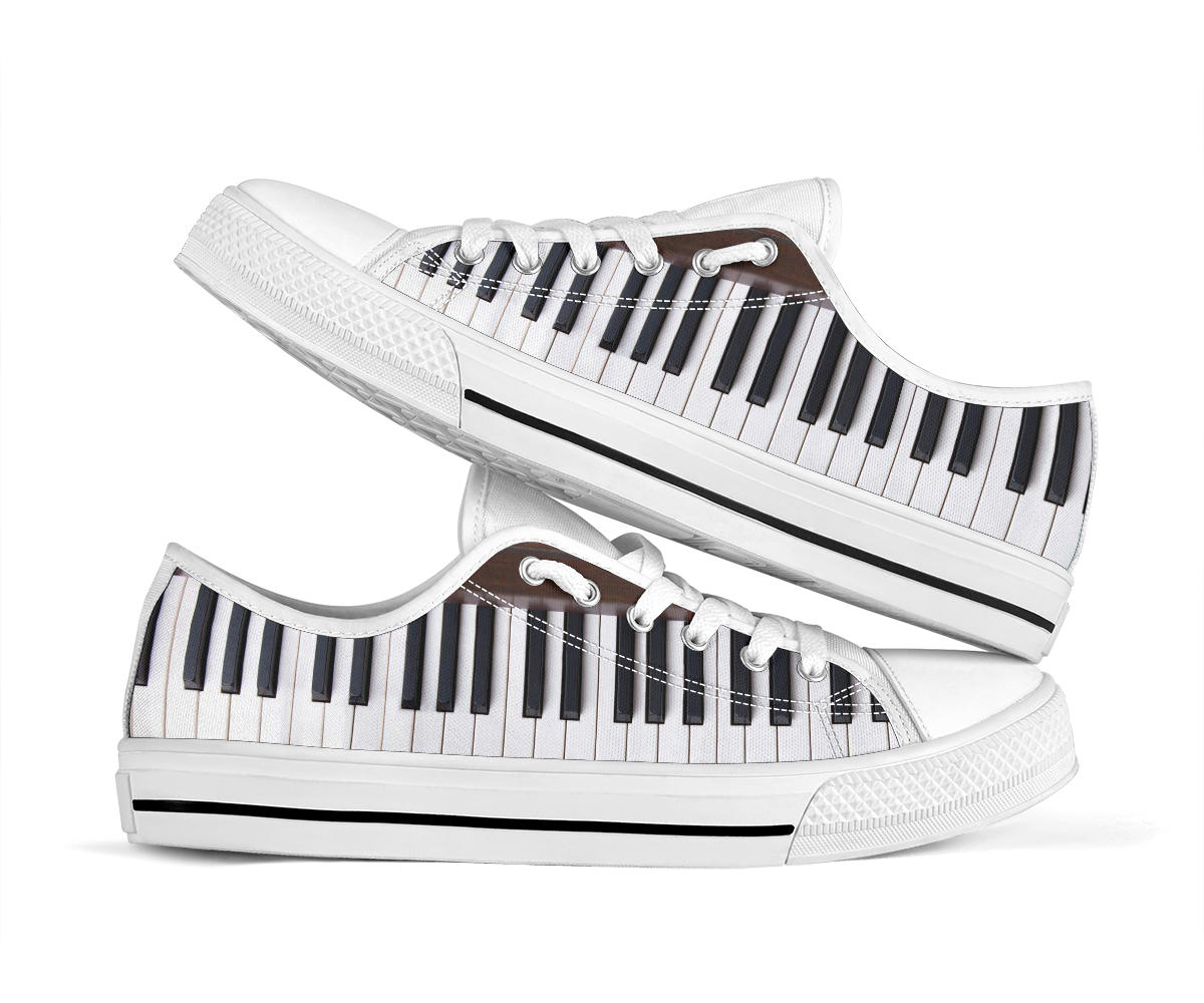 Piano Key Low Tops