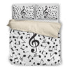 Music Notes Bed Set