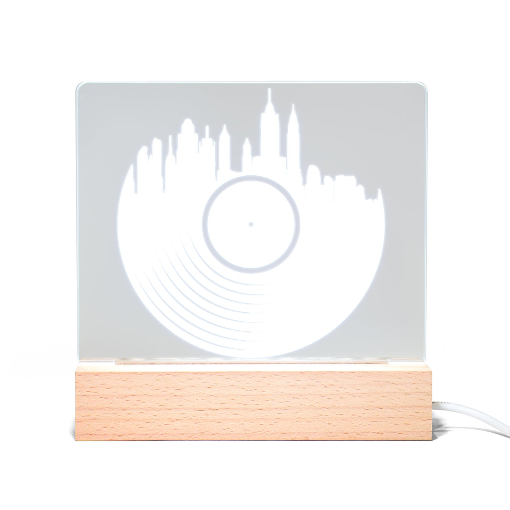 Vinyl City Light Up Acrylic