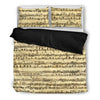 Sheet Musical Bedding Set