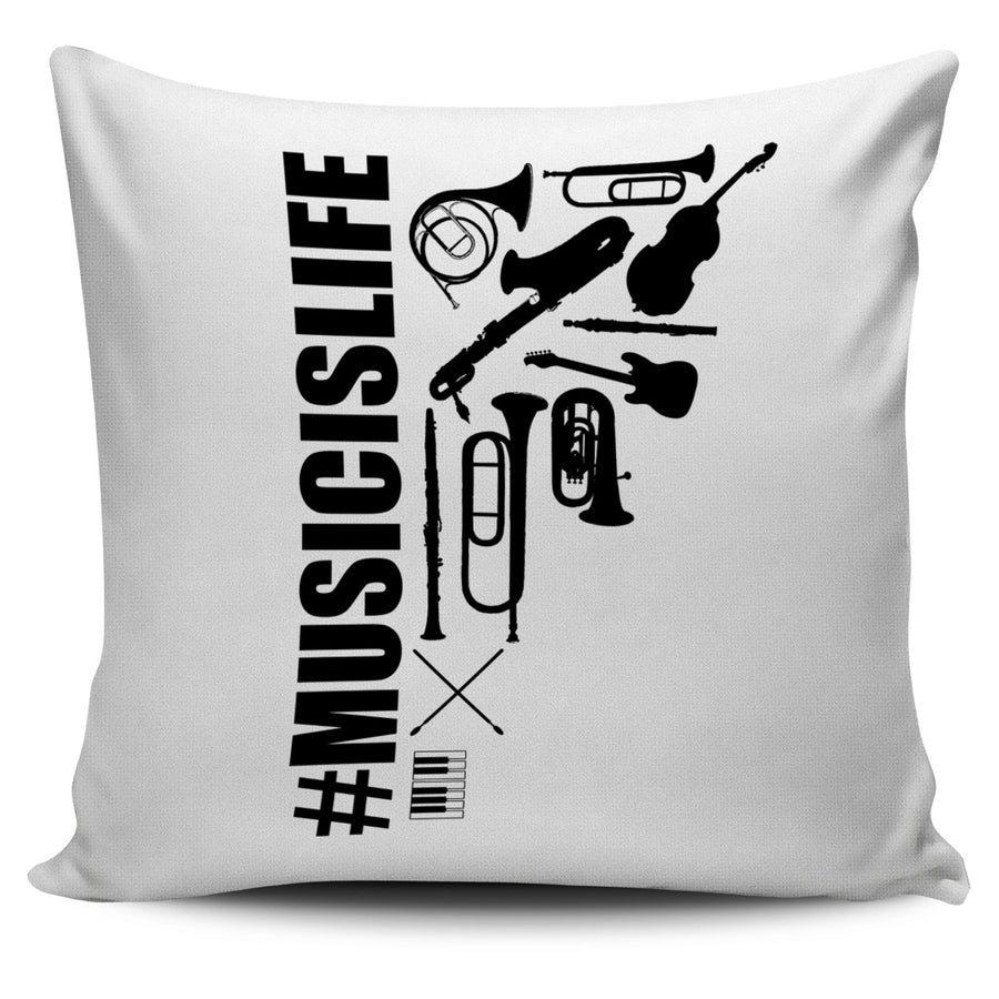 Music is Life Pillow Case