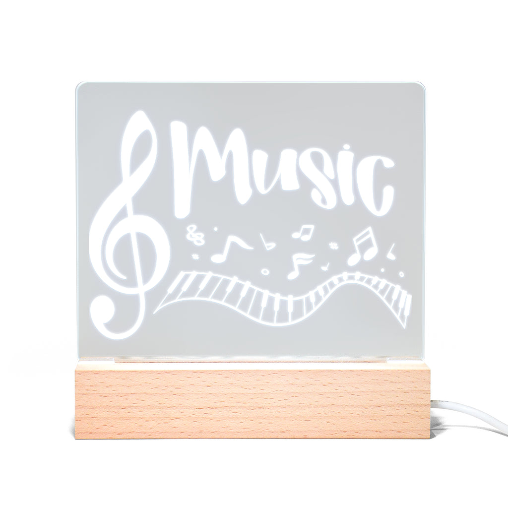 Music Light Up Acrylic