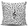Musical Notes Pillow Case