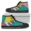 Comic Music High Top Canvas Shoes - Artistic Pod Review