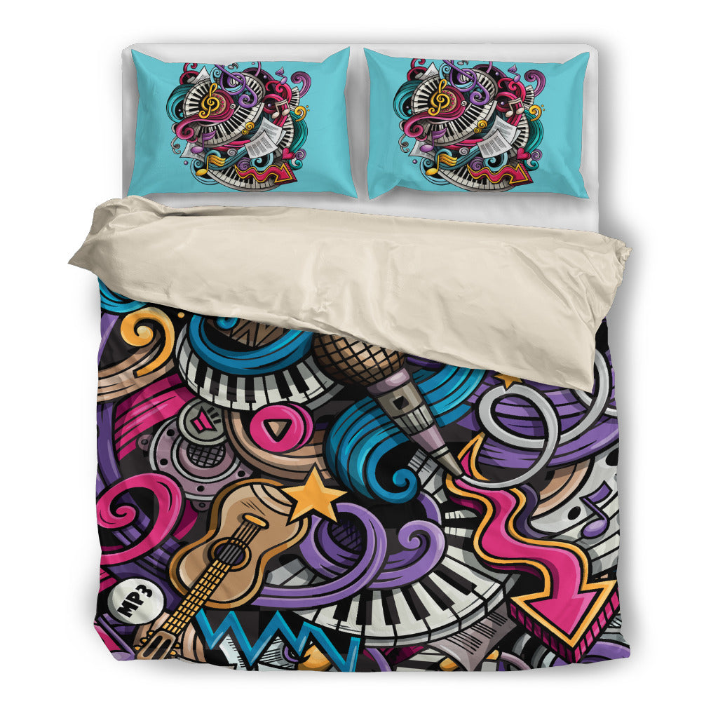 Music Instrument Bedding Set