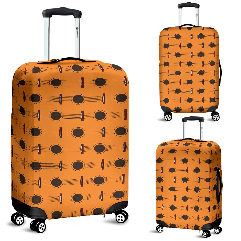 Guitar Strings Luggage Cover