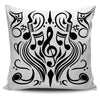 Art Nouveau Musical Notes Pillow Cover - Artistic Pod Review
