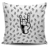Sign Of The Horns Pillow Case