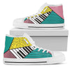 Comic Music High Top Canvas Shoes - Artistic Pod Review