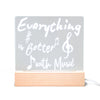 Everything Music Light Up Acrylic