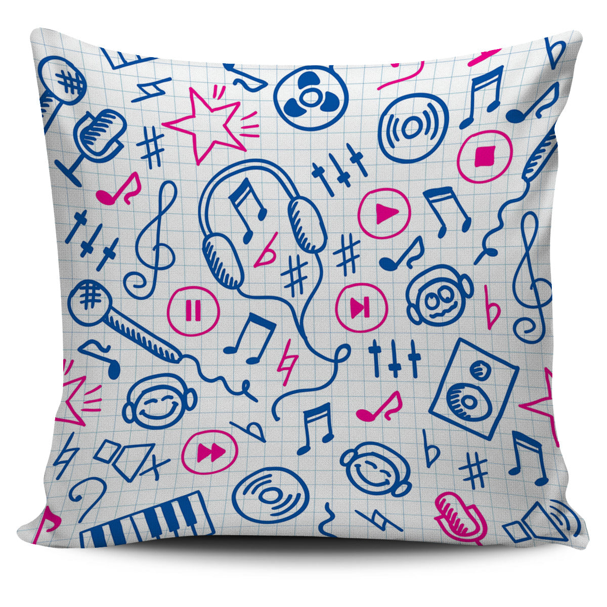 Doodle Music Pillow Covers - Artistic Pod Review
