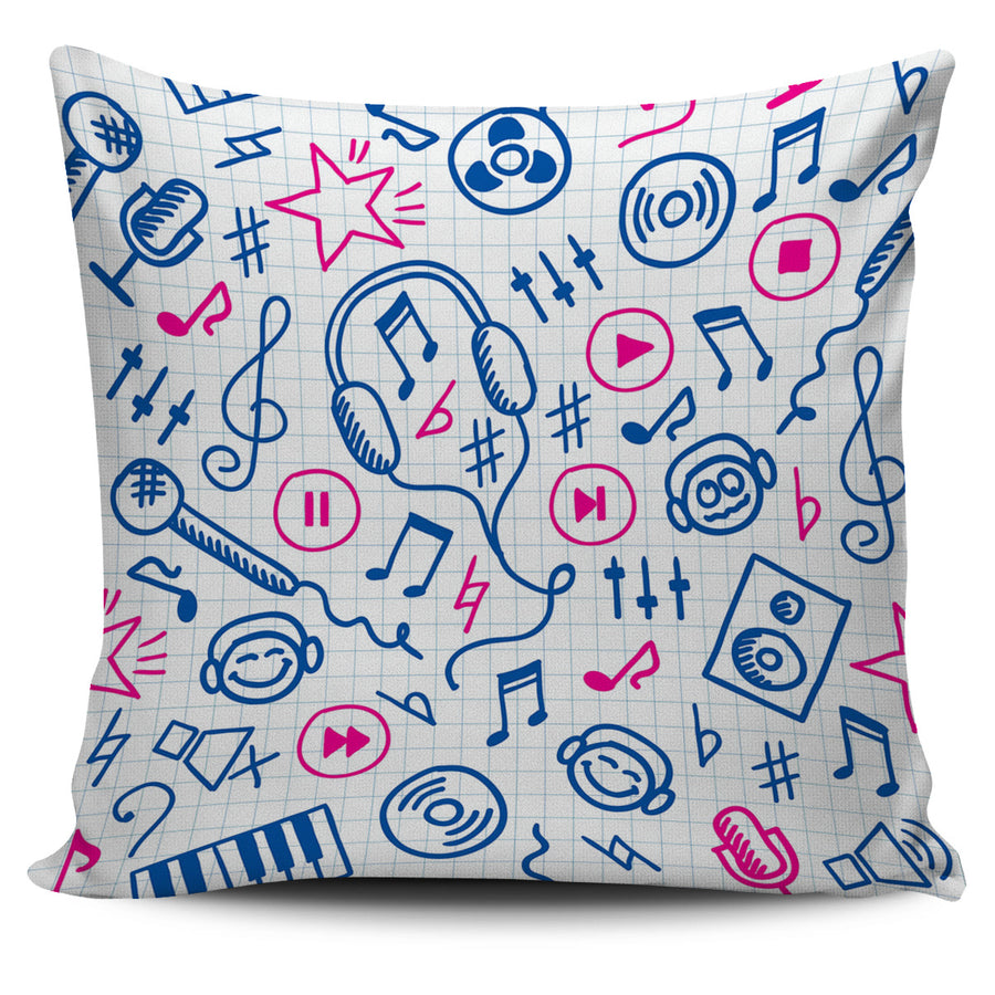 Doodle Music Pillow Covers - Artistic Pod Review