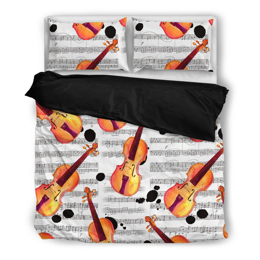 Violin Bedding Set (Black)