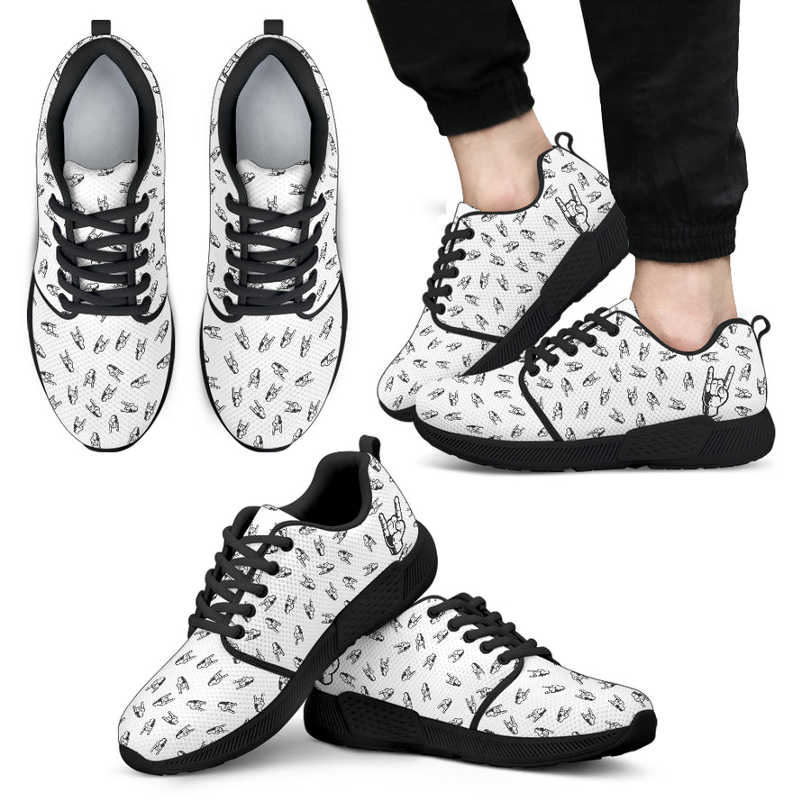 Sign Of The Horns Athletic Sneakers