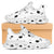 Music Notes White Sole Sneakers