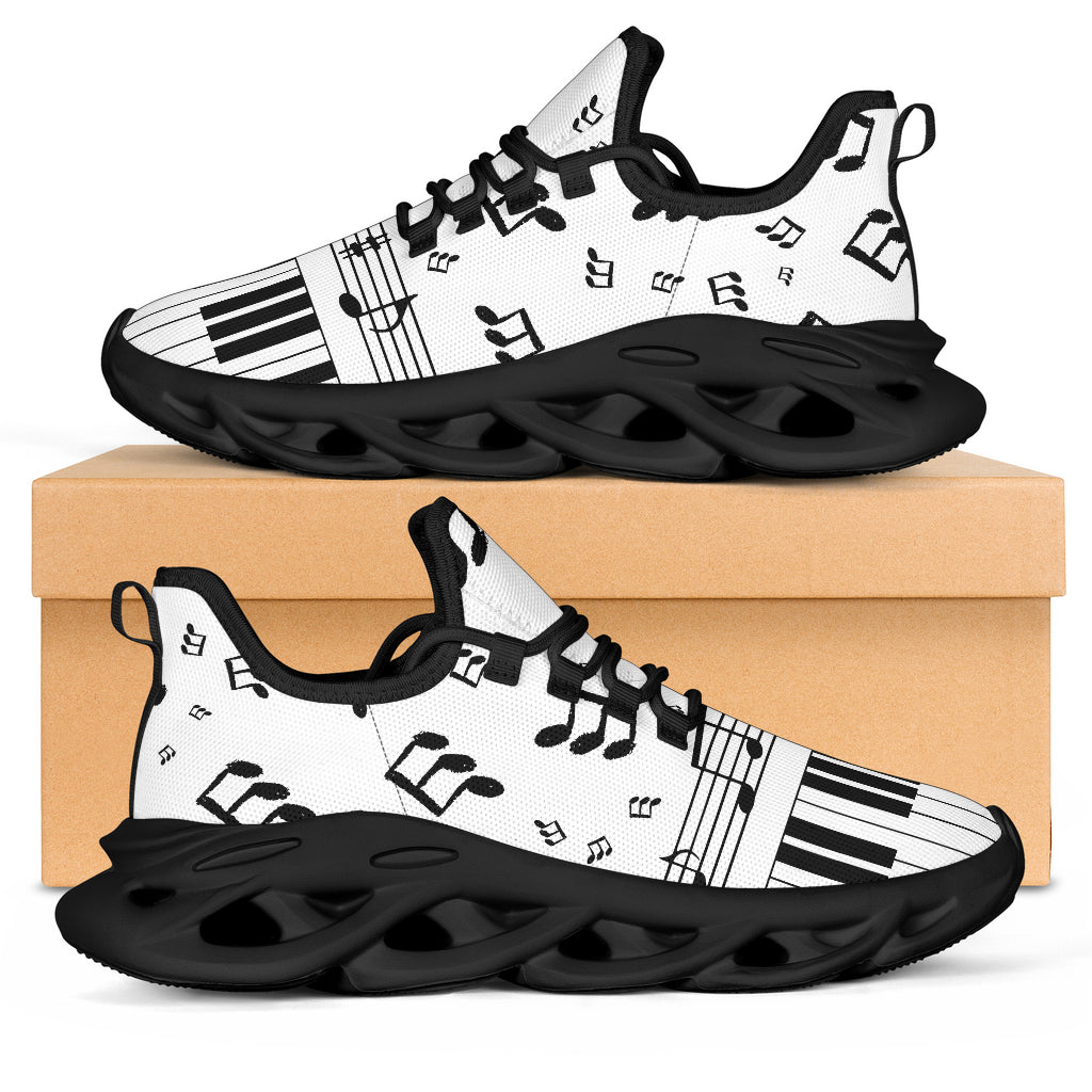 Piano Music Notes Sole Sneakers