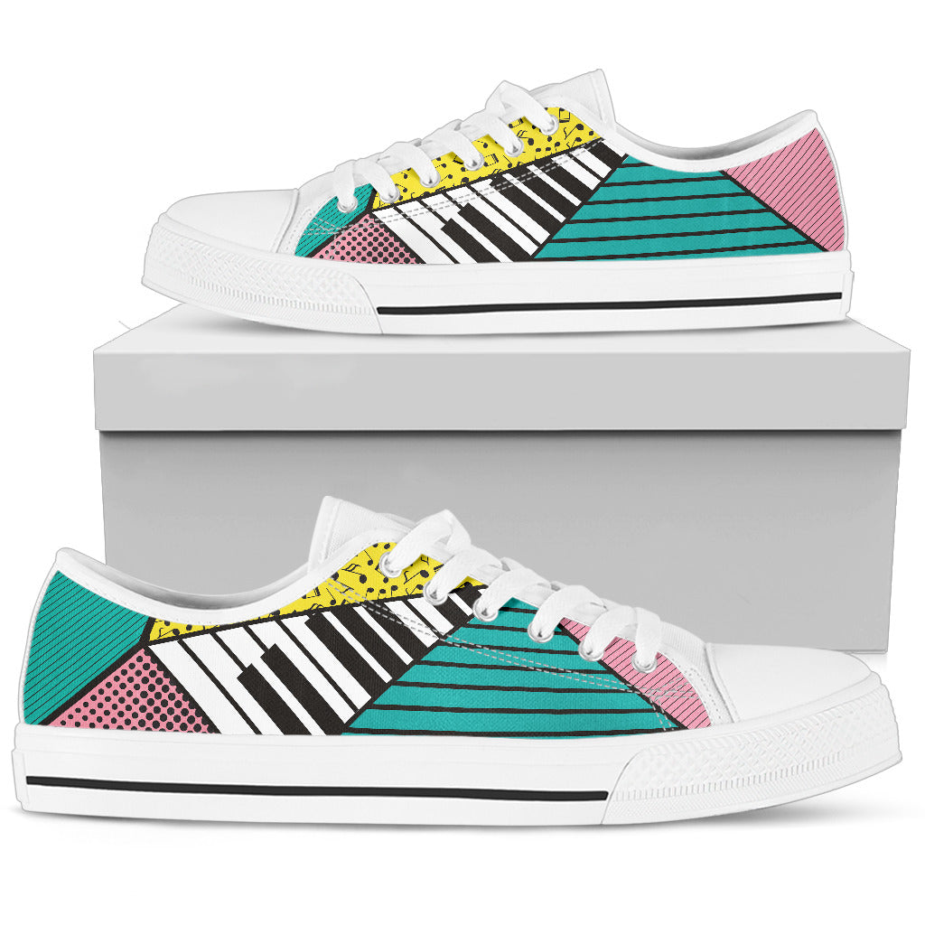 Comic Music Low Top Canvas Shoes - Artistic Pod Review