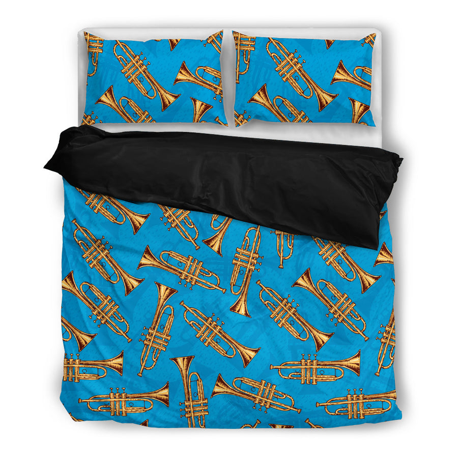 Trumpet Gold Bedding Set