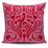 Art Nouveau Musical Notes Pillow Cover - Artistic Pod Review