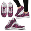 Women Pink Music Notes Sneakers