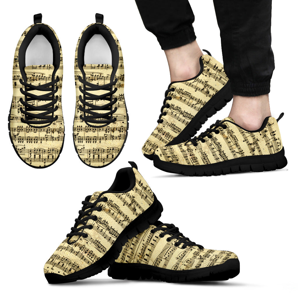 Sheet Music Sneakers for Men