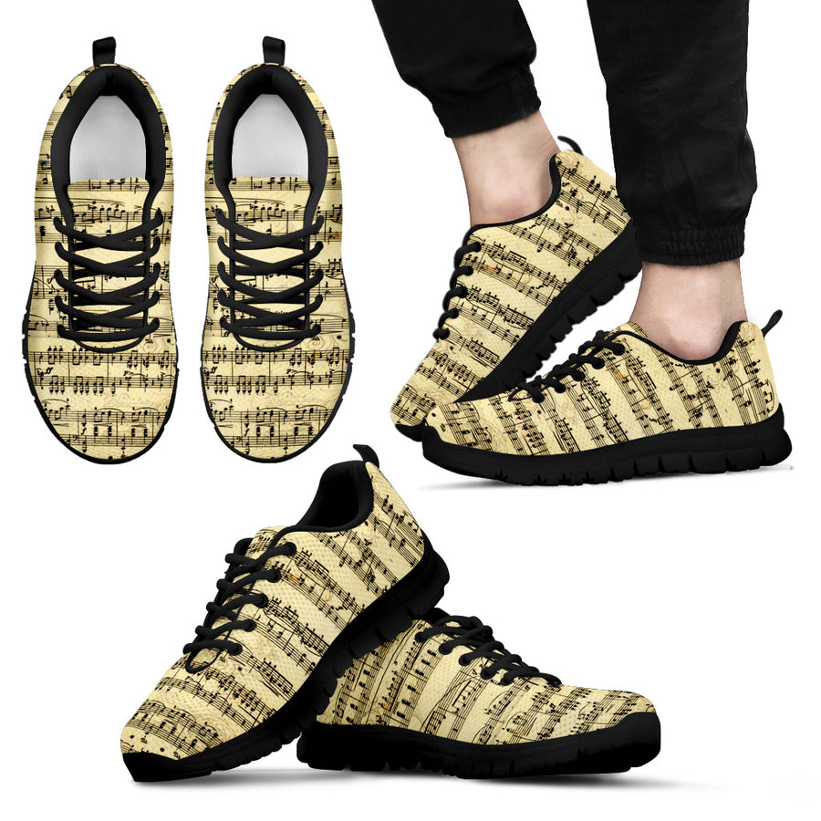 Sheet Music Sneakers for Men