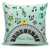 Cartoon Music Drawing Pillow Cover - Artistic Pod Review