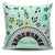 Cartoon Music Drawing Pillow Cover