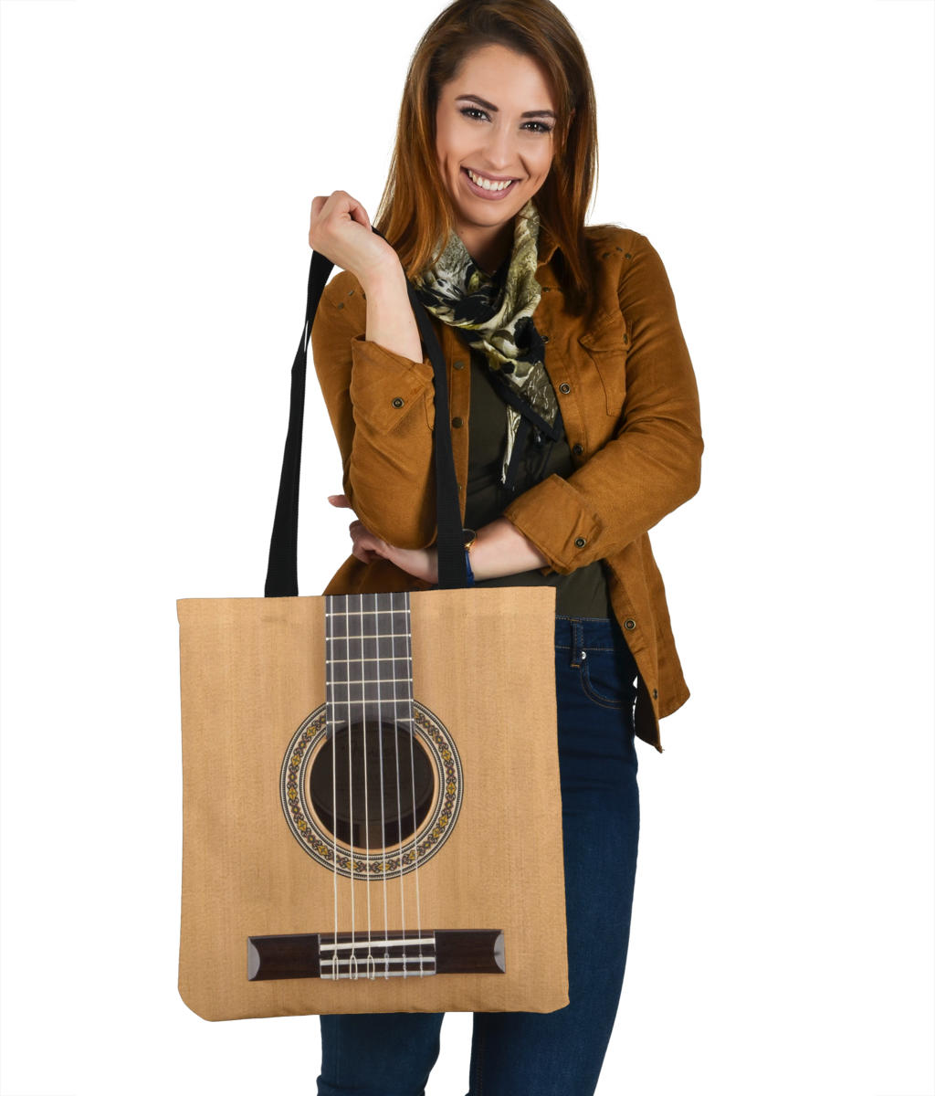 Classical Guitar Tote Bag