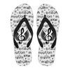 Love Music Flip Flops