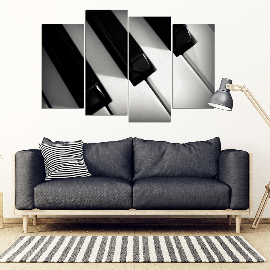 Love Piano Canvas Art