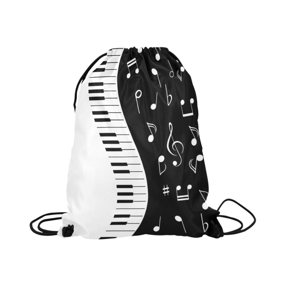 Piano Music Drawstring Bags