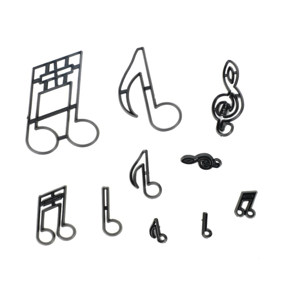 10Pcs/Set Music Notes Cookie Cutter - { shop_name }} - Review