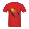 Acoustic Guitar T-Shirt - Red / XS - { shop_name }} - Review