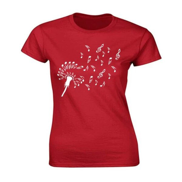 Music Symbol Print T-shirt