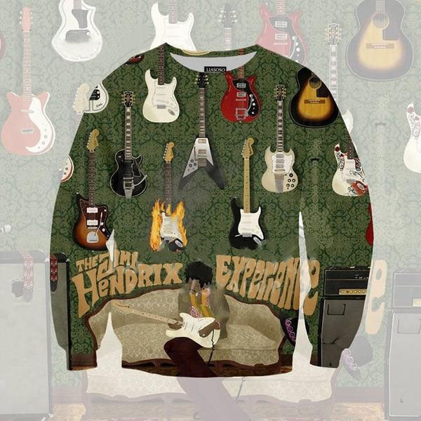 Electric Guitar Player Hoodies