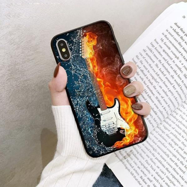 Free - Guitar Music iPhone Case