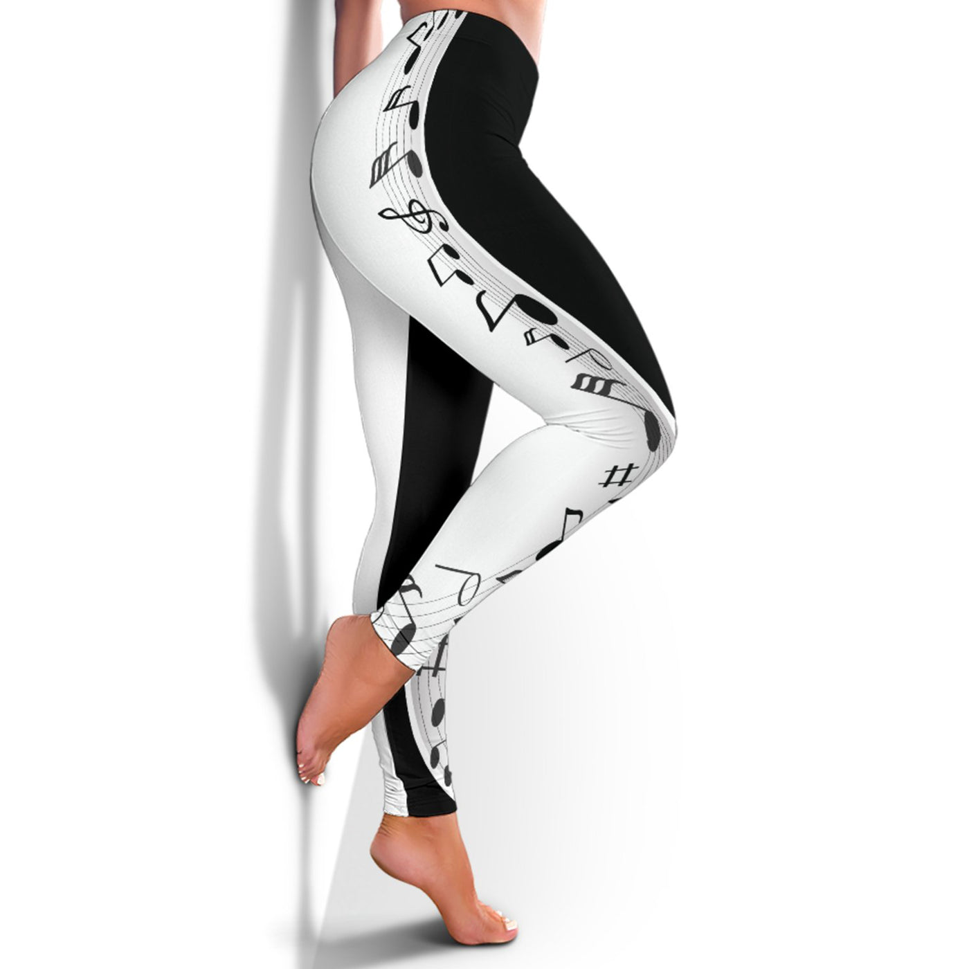 Music Notes Leggings