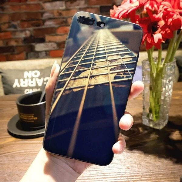 Free - Music Guitar Print iPhone Case