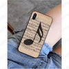 Musical Note Printed iPhone Case