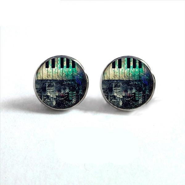 Free - Vintage Music Earrings