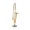 Copper Trombone Model Miniature