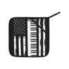 Piano Keys American Flag Oven Mitt