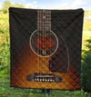 Black Guitar Premium Quilt