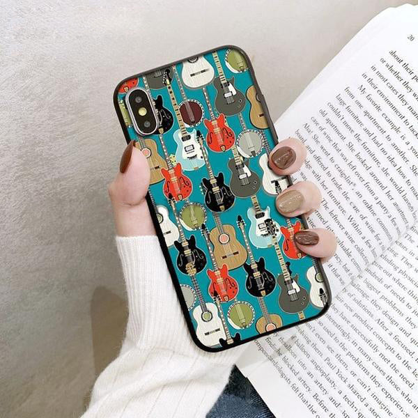 Free - Guitar Music iPhone Case