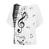 Piano Keys Batwing T-Shirt