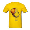 Acoustic Guitar T-Shirt - Yellow / XS - { shop_name }} - Review