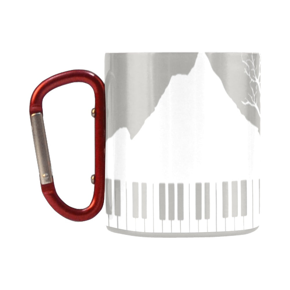 Camping Pianist Classic Insulated Mug